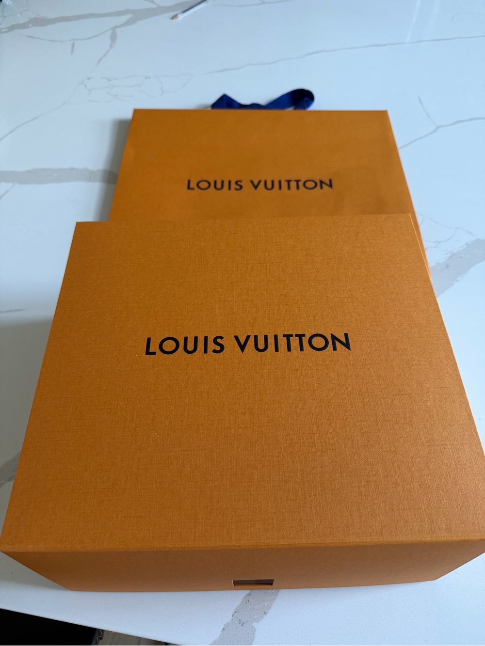 New Louis Vuitton box and bag
